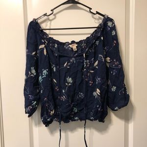 Arizona long sleeve navy shirt